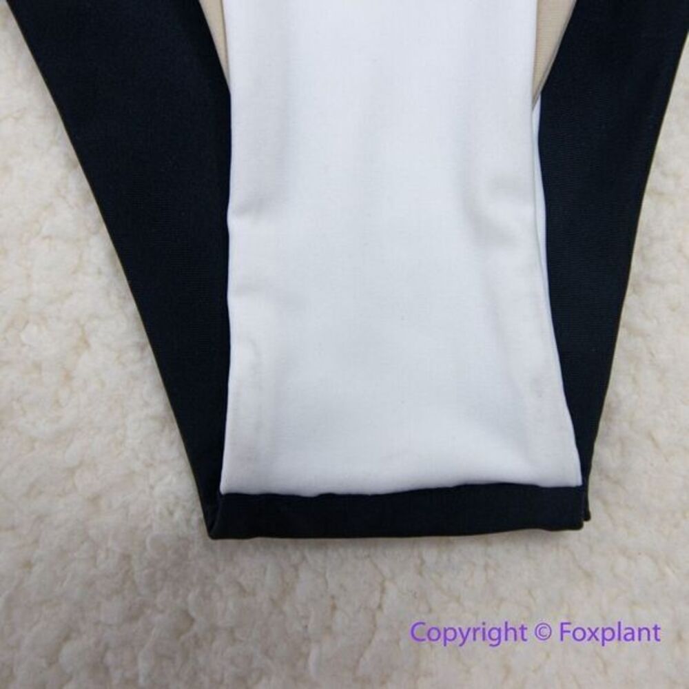 NEW MBM swim one piece swimsuit colorblock, size S - Picture 6 of 16